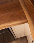 Live-Edge Walnut Countertops