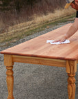 Ash Farmhouse Dining Table