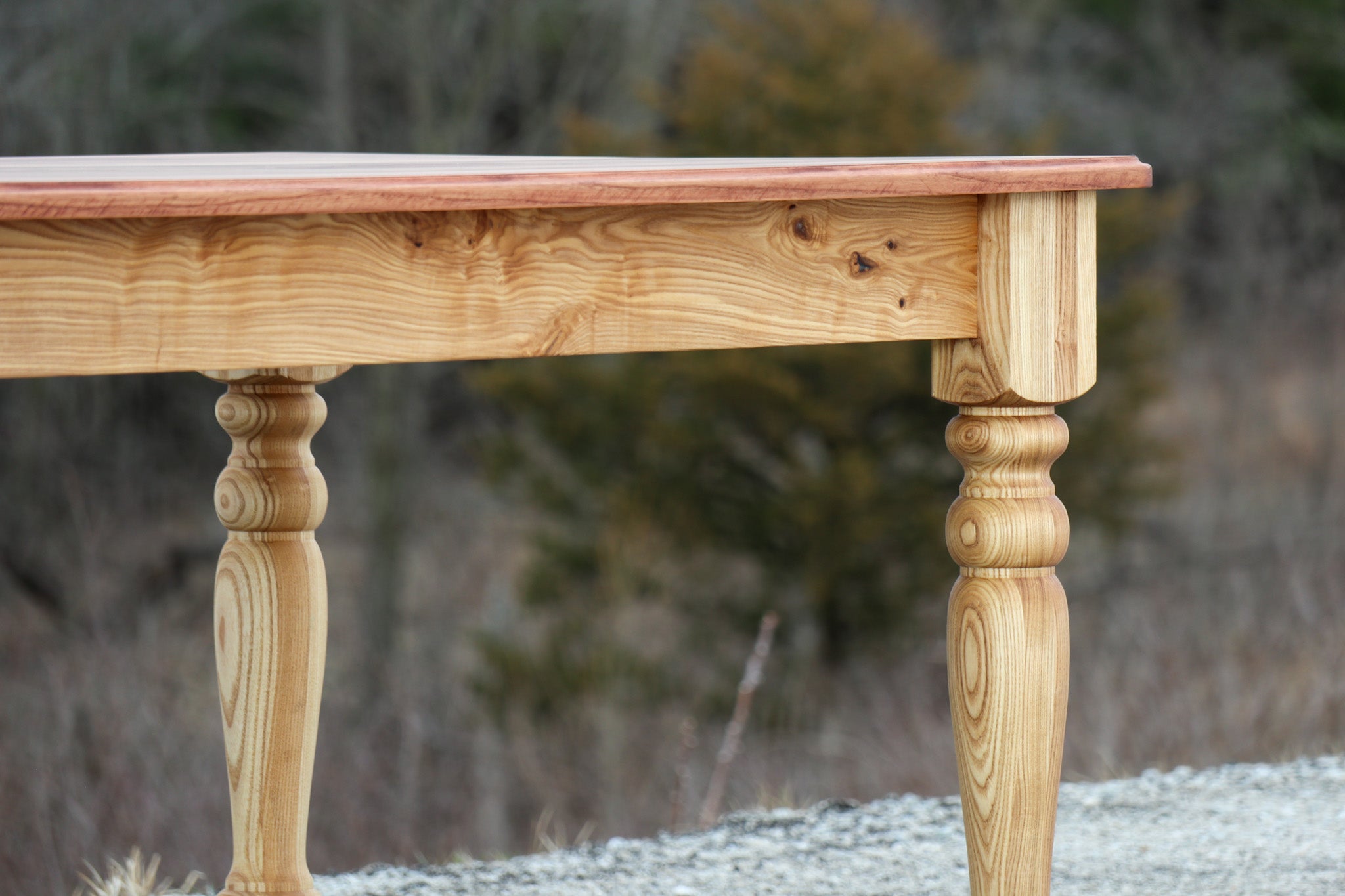 Ash Farmhouse Dining Table