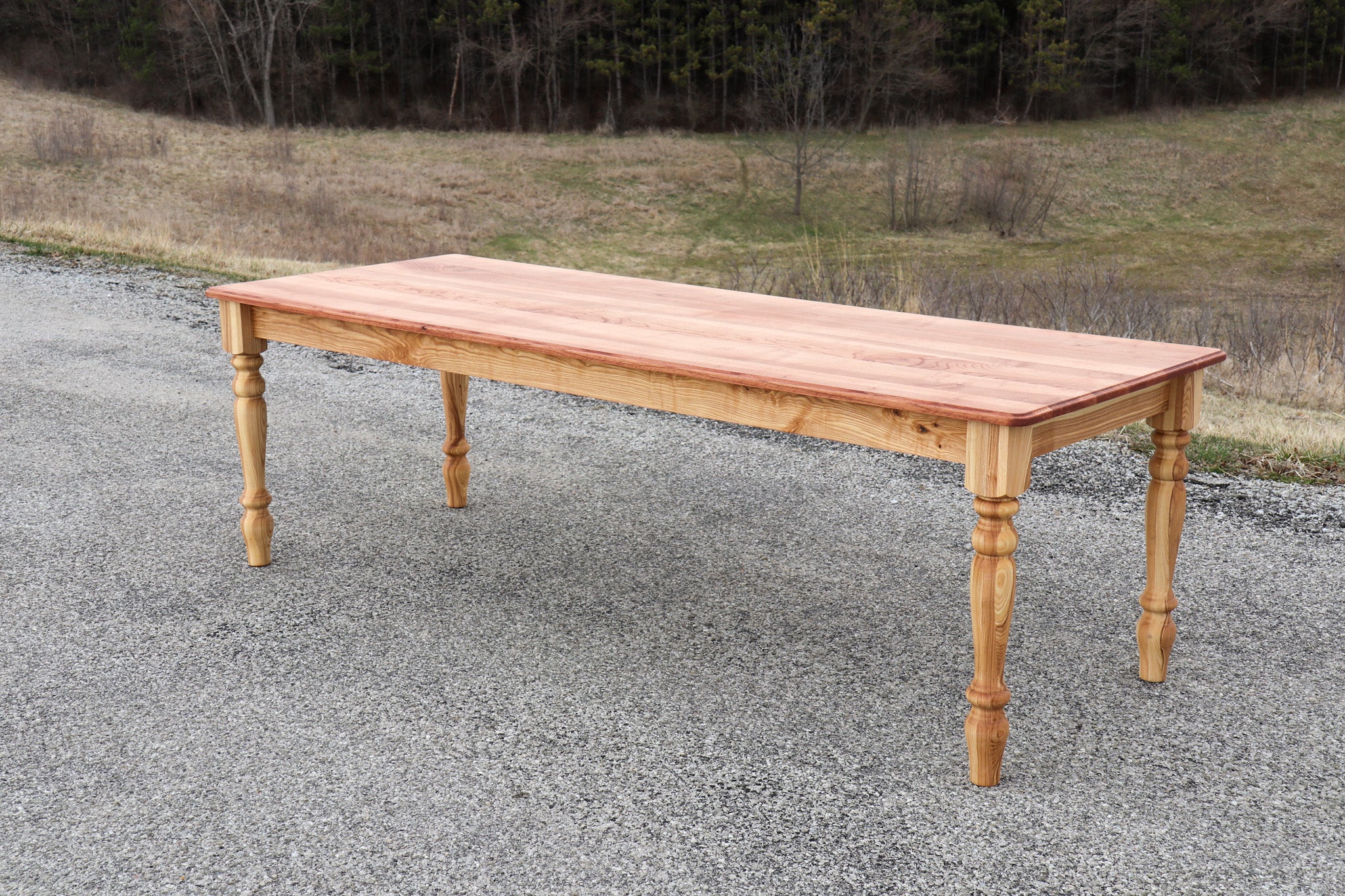 Ash Farmhouse Dining Table