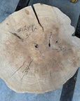 Elm cookie live-edge slab