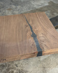 Black Walnut slab with Epoxy