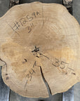 Elm Live-edge slab