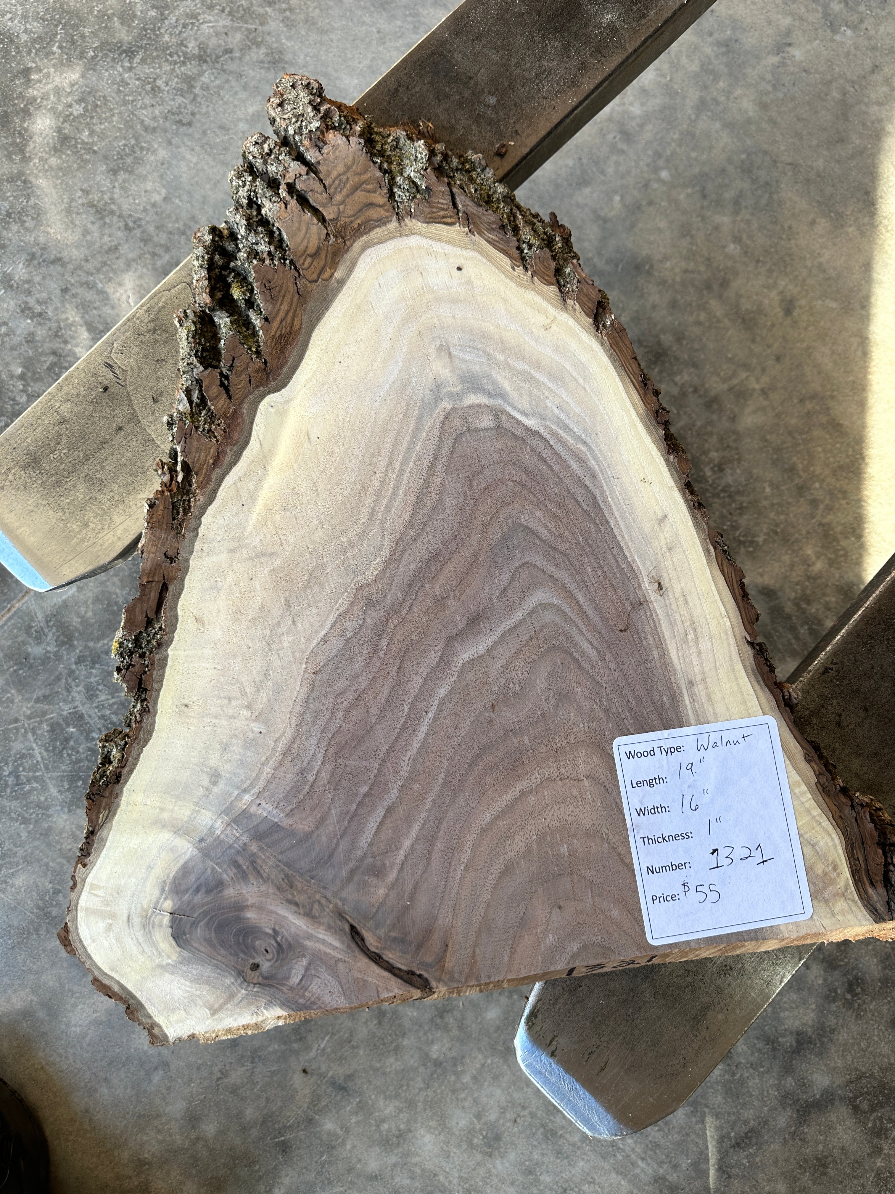Black Walnut Live-edge Slab