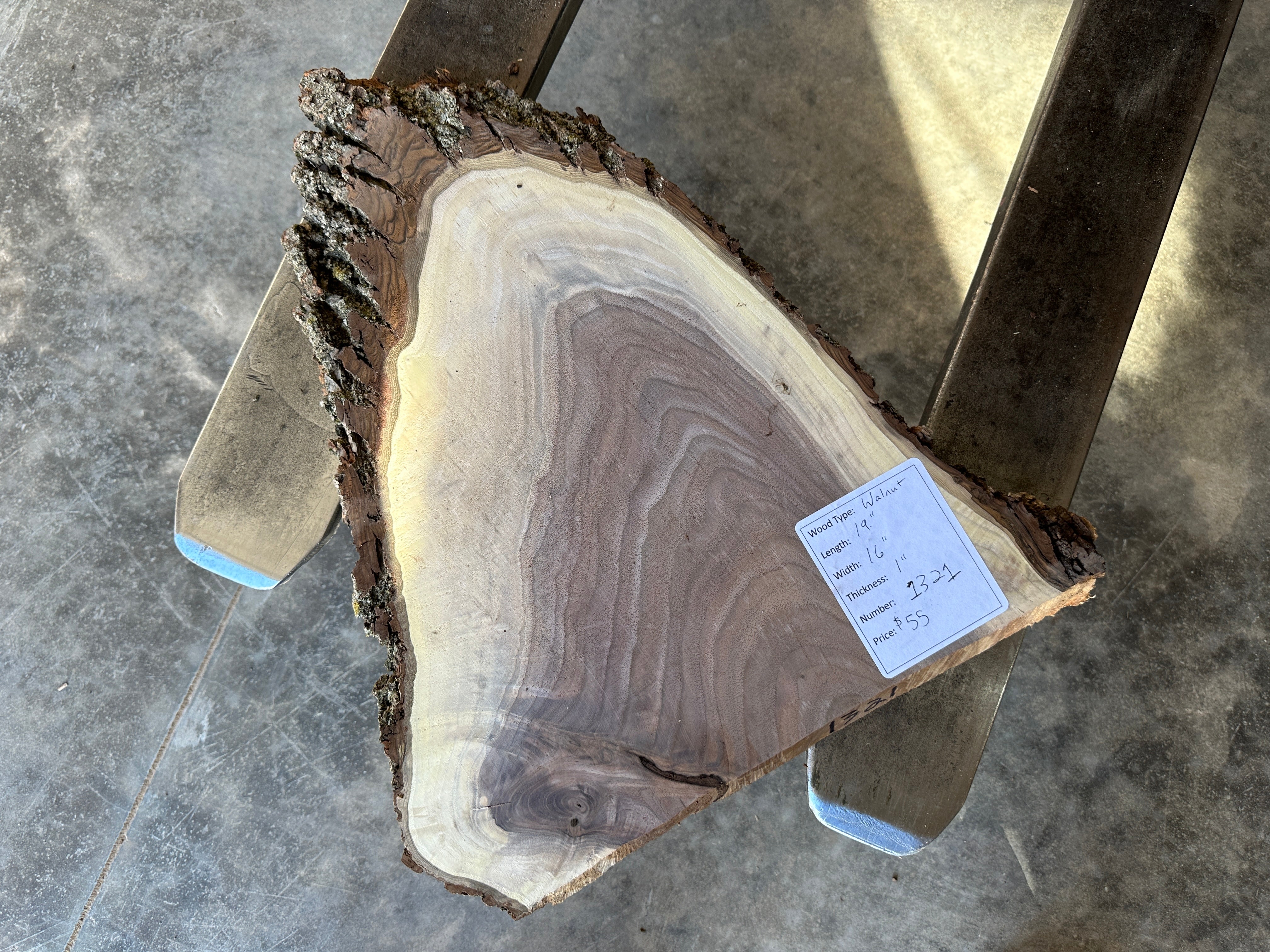 Black Walnut Live-edge Slab