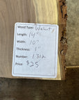 Black Walnut Live-edge slab