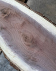 Black Walnut Live-edge slab