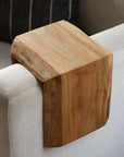 5" Live Edge Walnut Wood Armrest Table, Coffee Table, Living Room Table (in stock)
