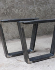 Tapered Metal Coffee Table Legs - Set of 2