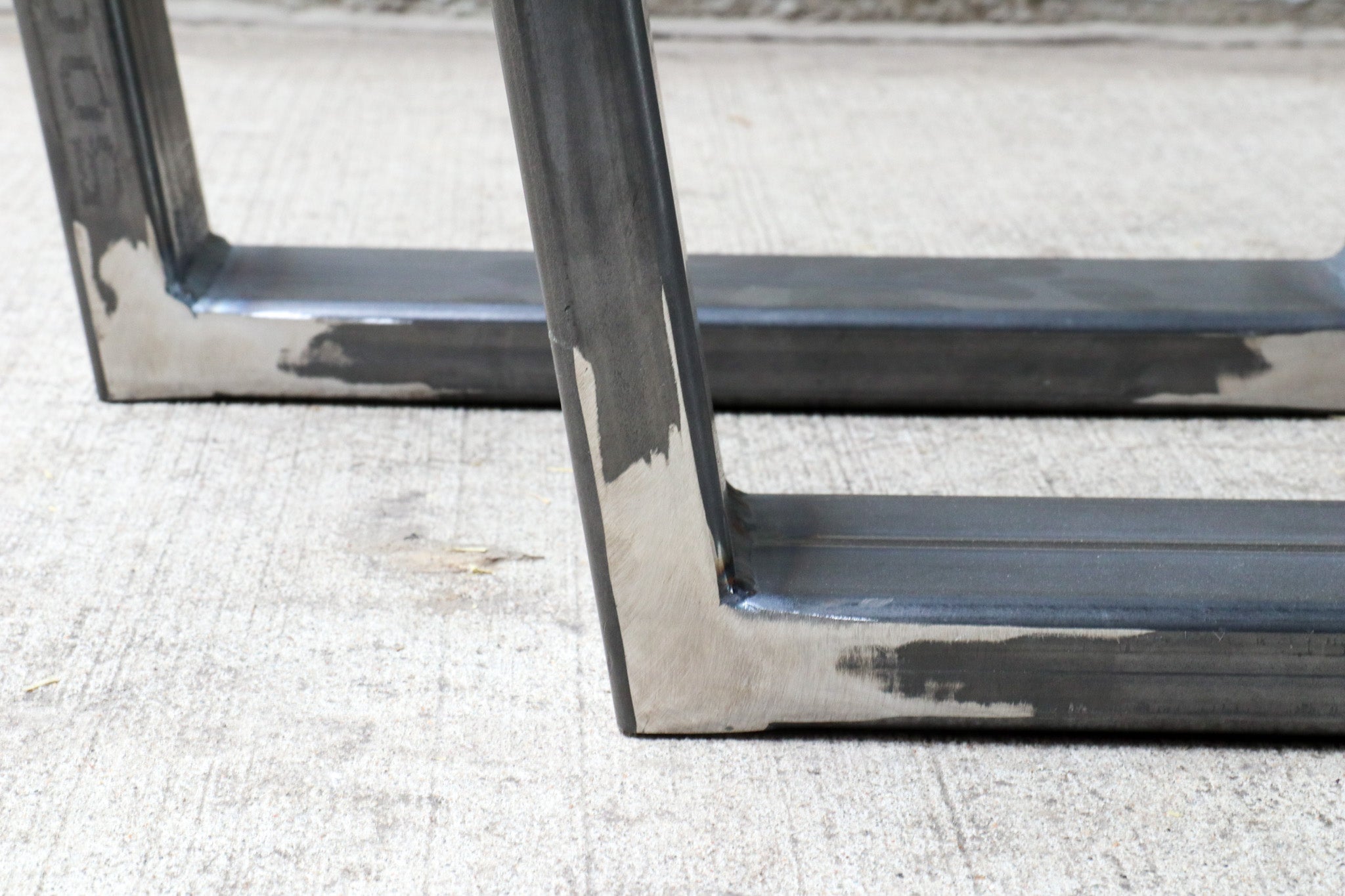 Tapered Metal Coffee Table Legs - Set of 2
