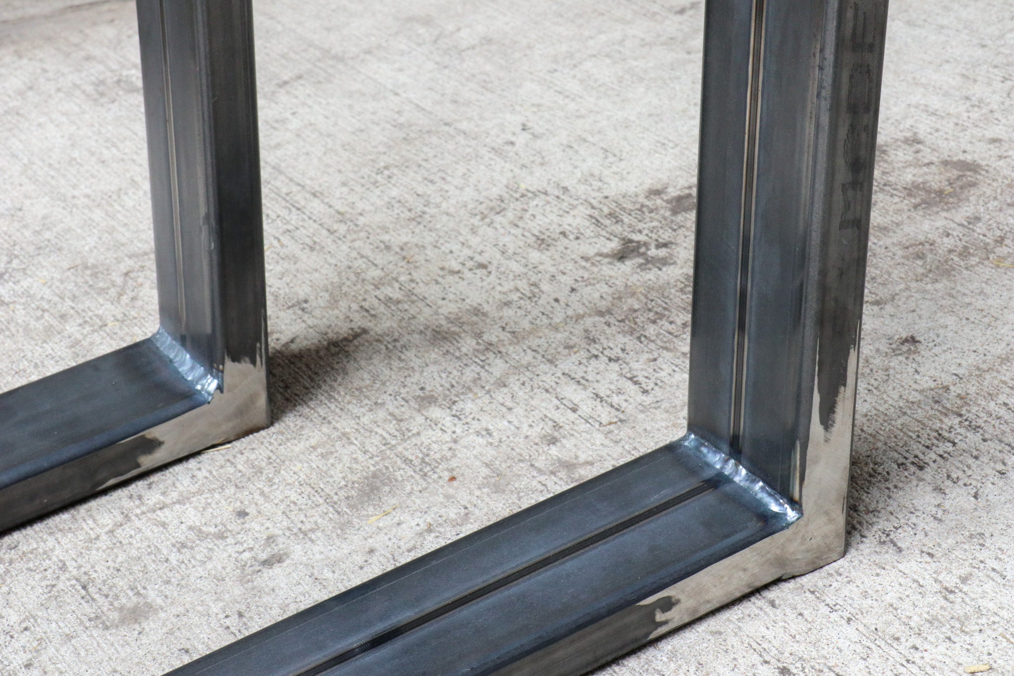 Tapered Metal Coffee Table Legs - Set of 2