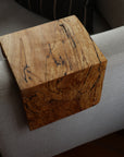 5" Spalted Maple Wood Armrest Table, Coffee Table, Living Room Table (in stock)