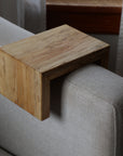 6" Spalted Maple Wood Armrest Table, Coffee Table, Living Room Table (in stock)