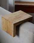 6" Spalted Maple Wood Armrest Table, Coffee Table, Living Room Table (in stock)