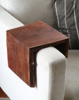7" Live Edge Waterfall Walnut Armrest Table, Coffee Table, Living Room Table (in stock)