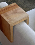 5" quartersawn sycamore armrest table, Coffee Table, Living Room Table (in stock)