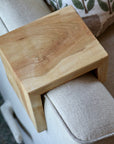 5" Soft Maple Armrest Table