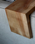 5" Soft Maple Armrest Table