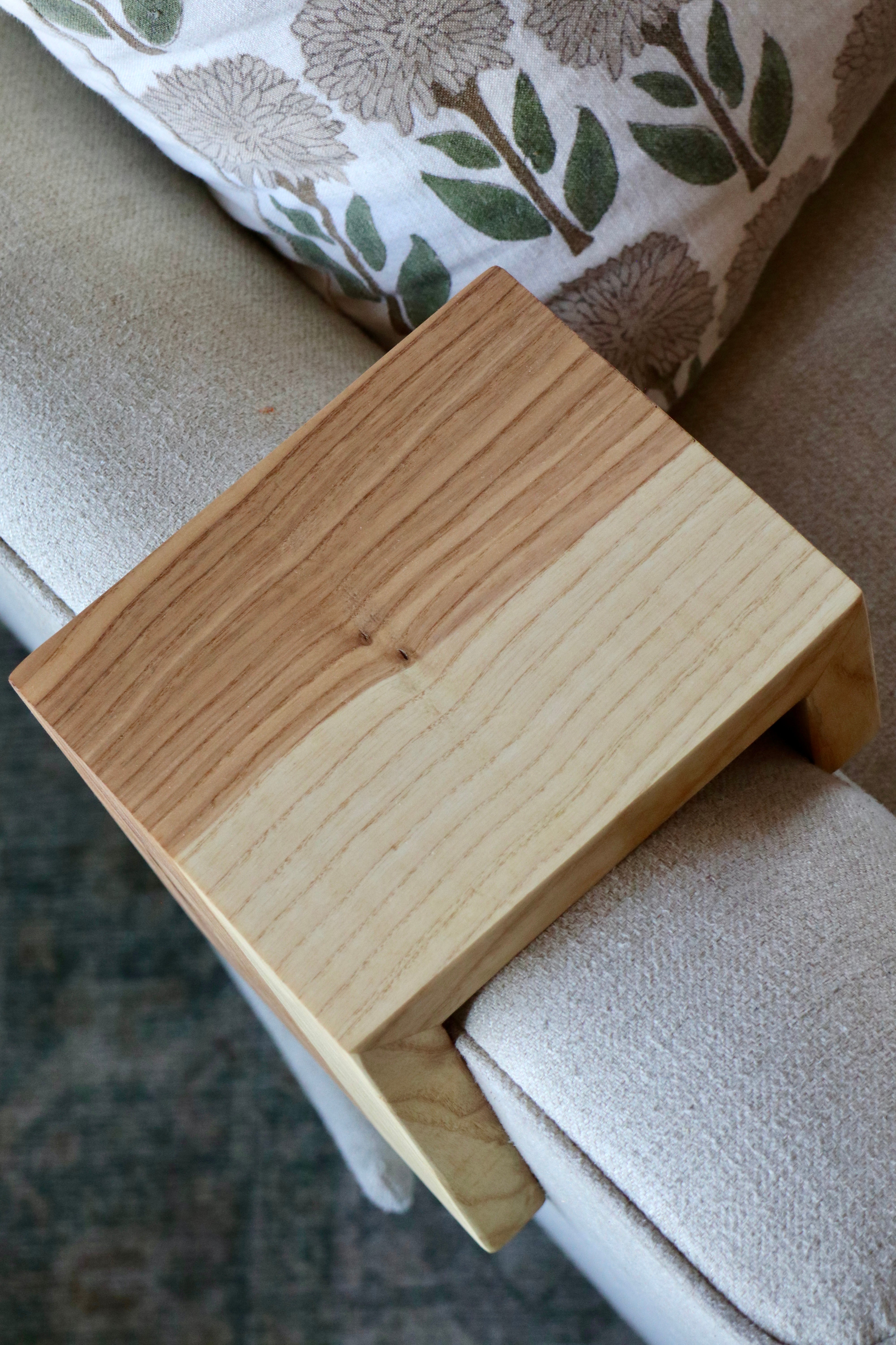 5" Ash Armrest Table, Coffee Table, Living Room Table