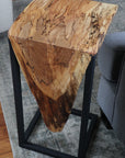 Live Edge Spalted Maple Waterfall 12" C Table
