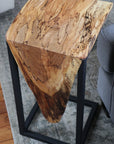 Live Edge Spalted Maple Waterfall 12" C Table