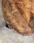 Spalted Sycamore Cookie Industrial Coffee Table