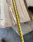 Hickory Live-edge slabs 4/4, *pickup only*