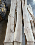 Hickory Live-edge slabs 4/4, *pickup only*