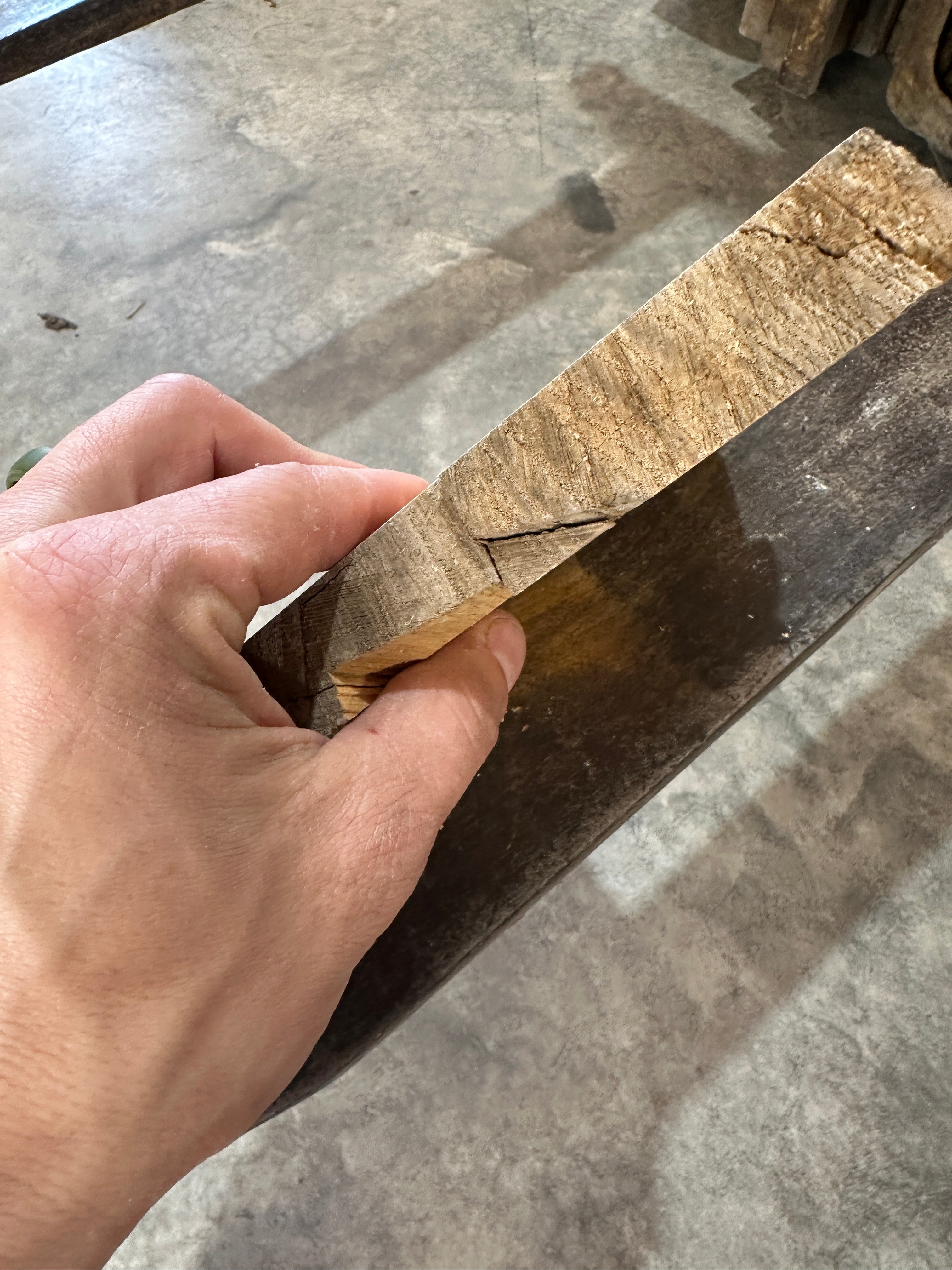 White Ash slab