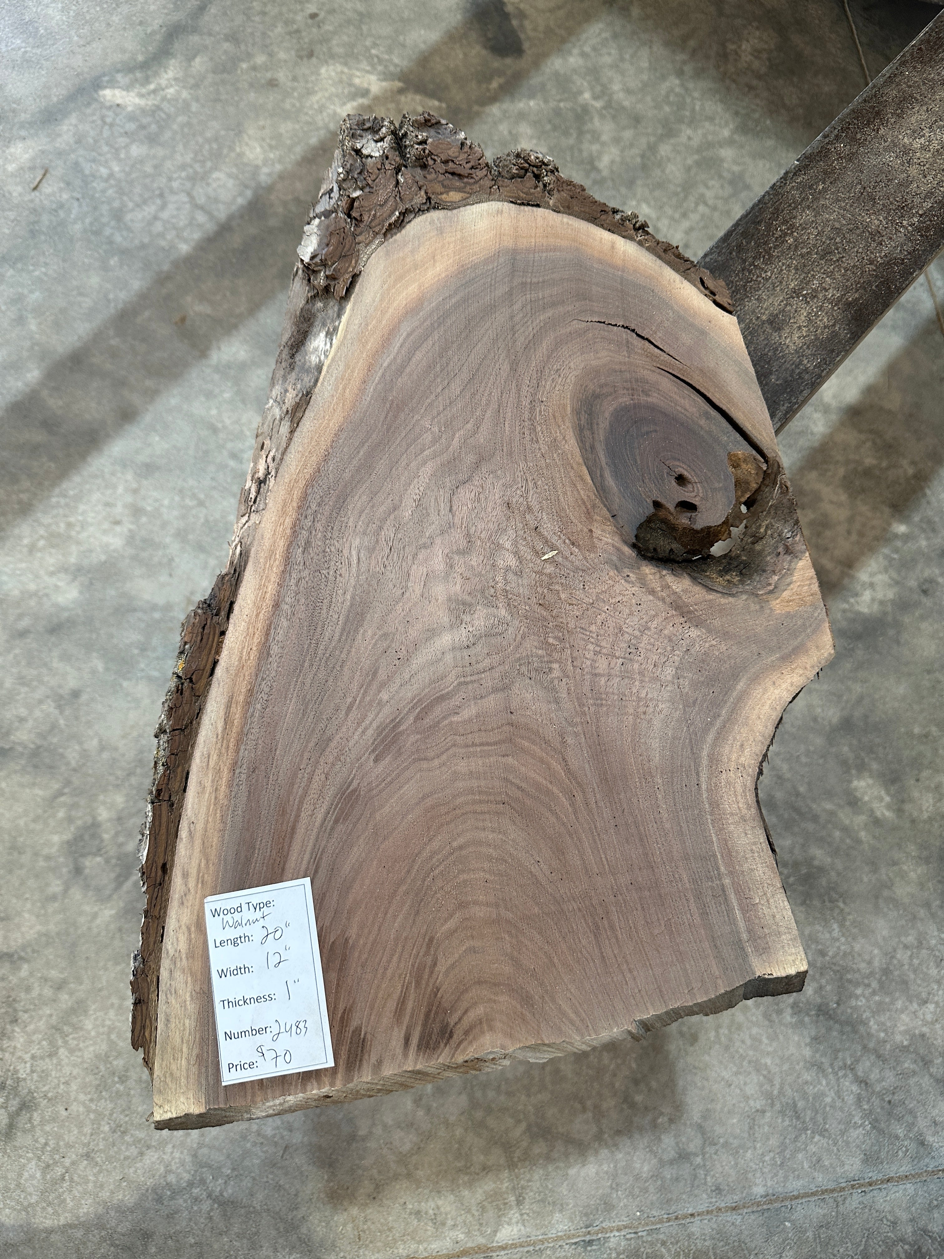 Black Walnut Cookie Slab