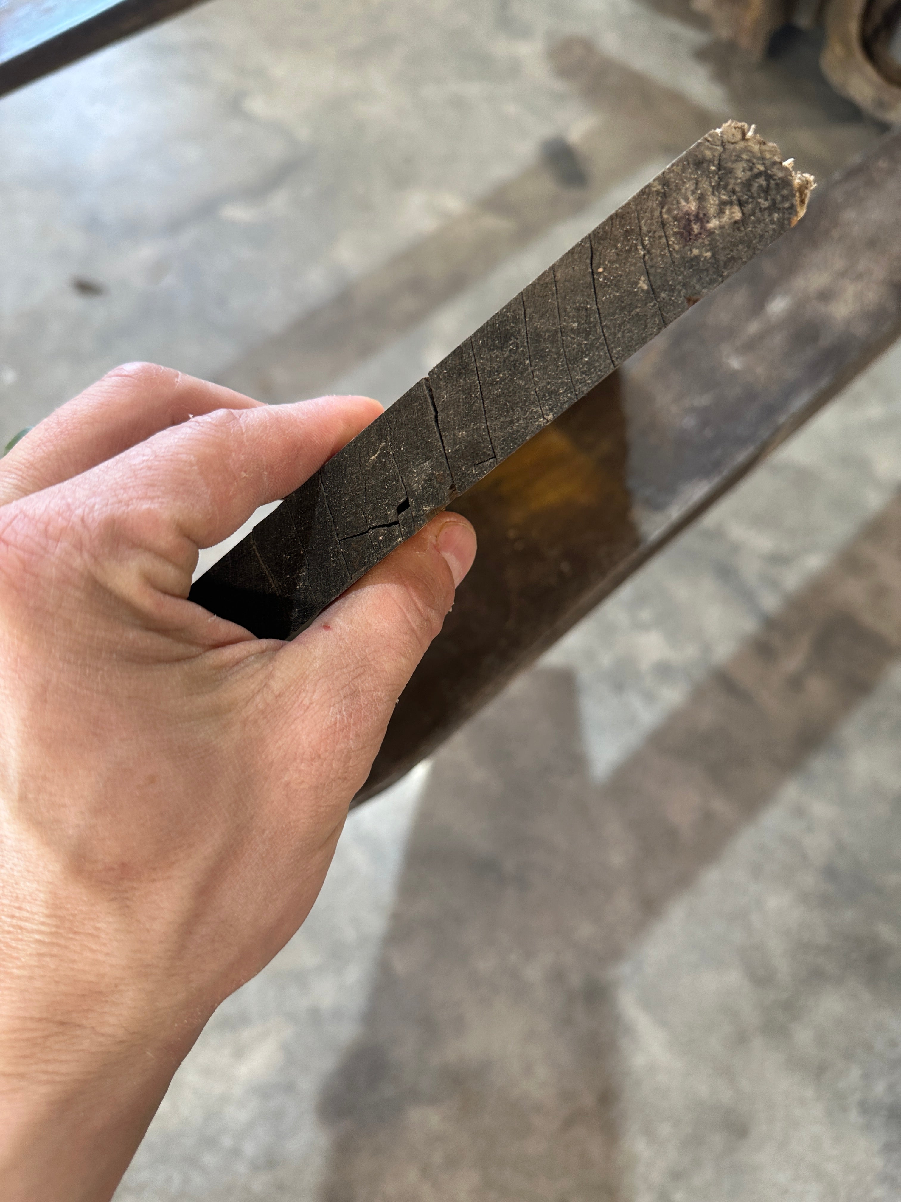 Live edge Cherry Slab