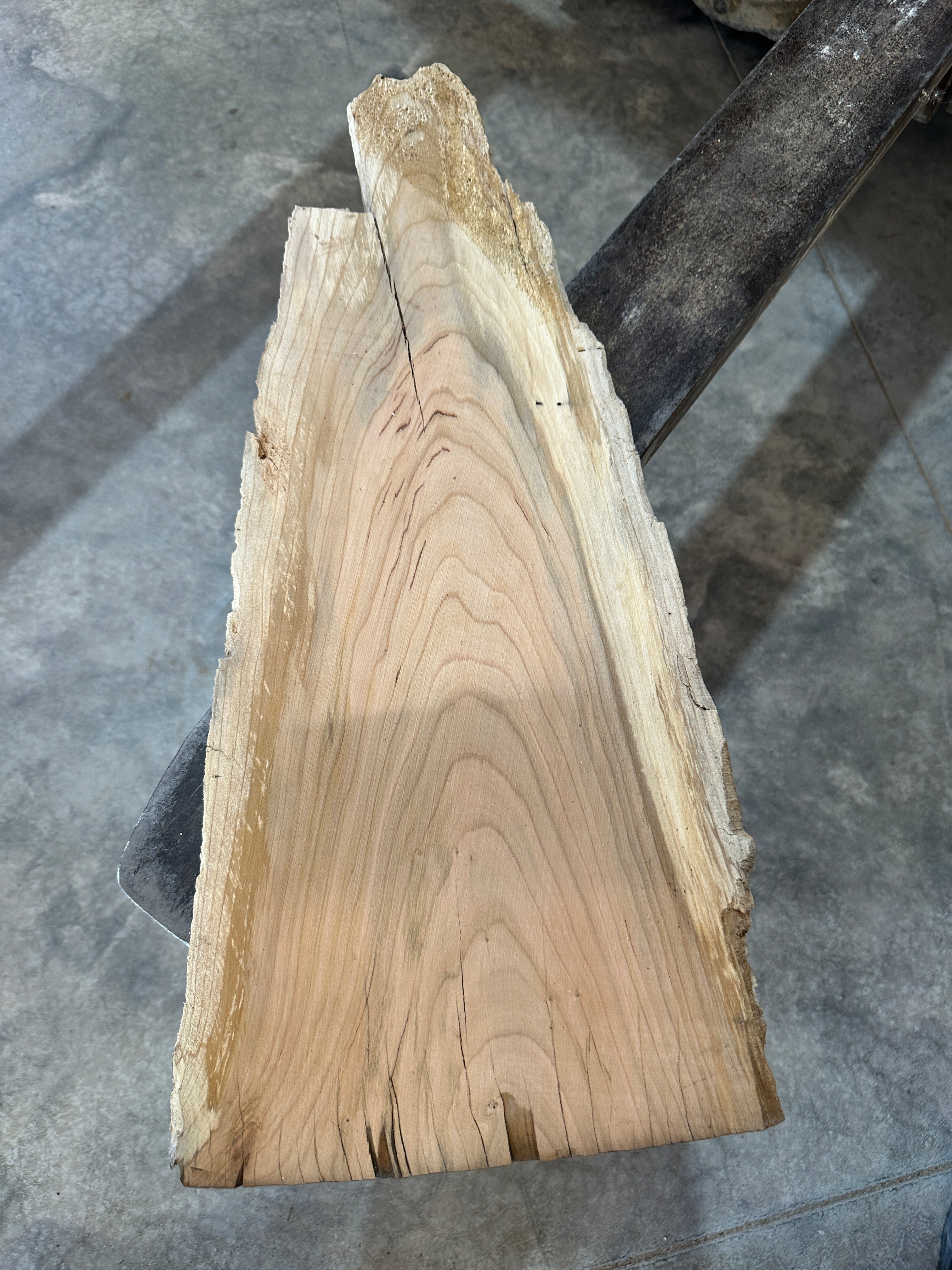 Live edge Cherry Slab