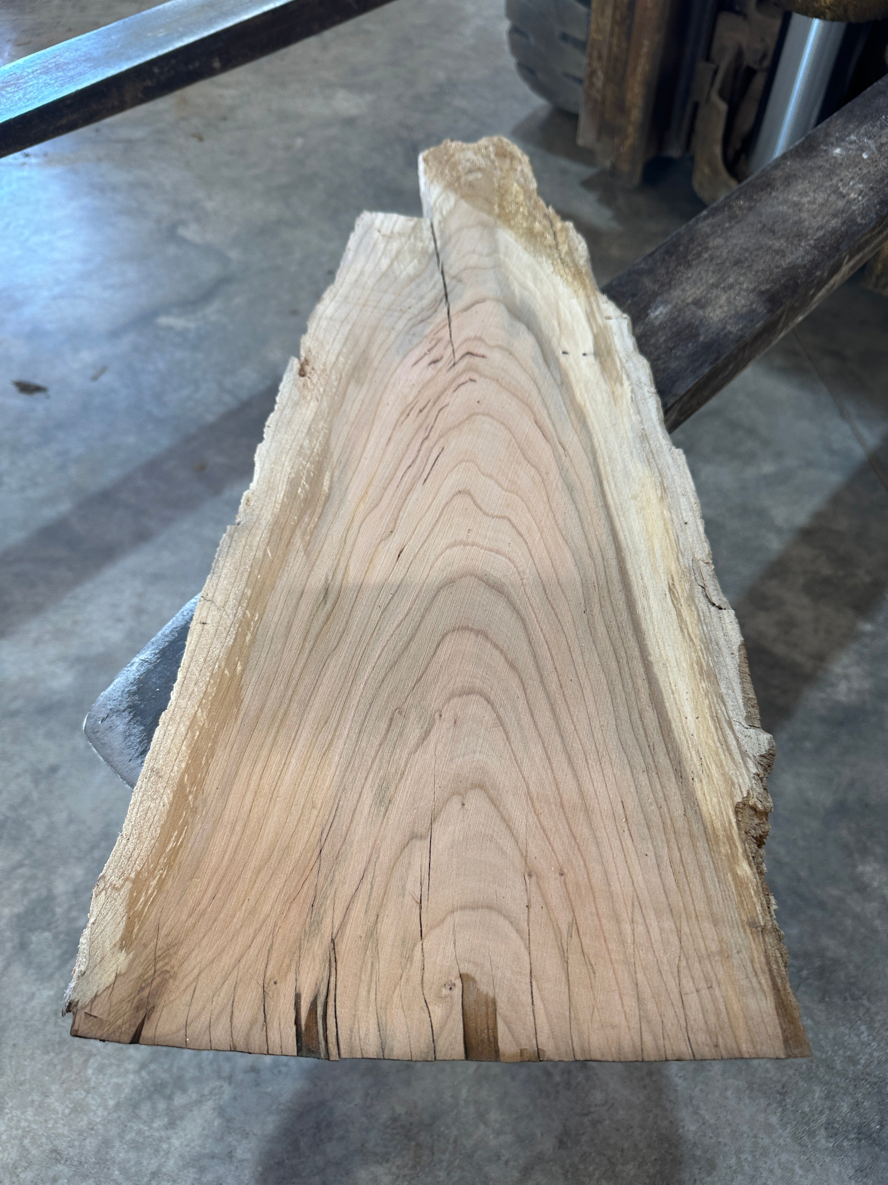 Live edge Cherry Slab