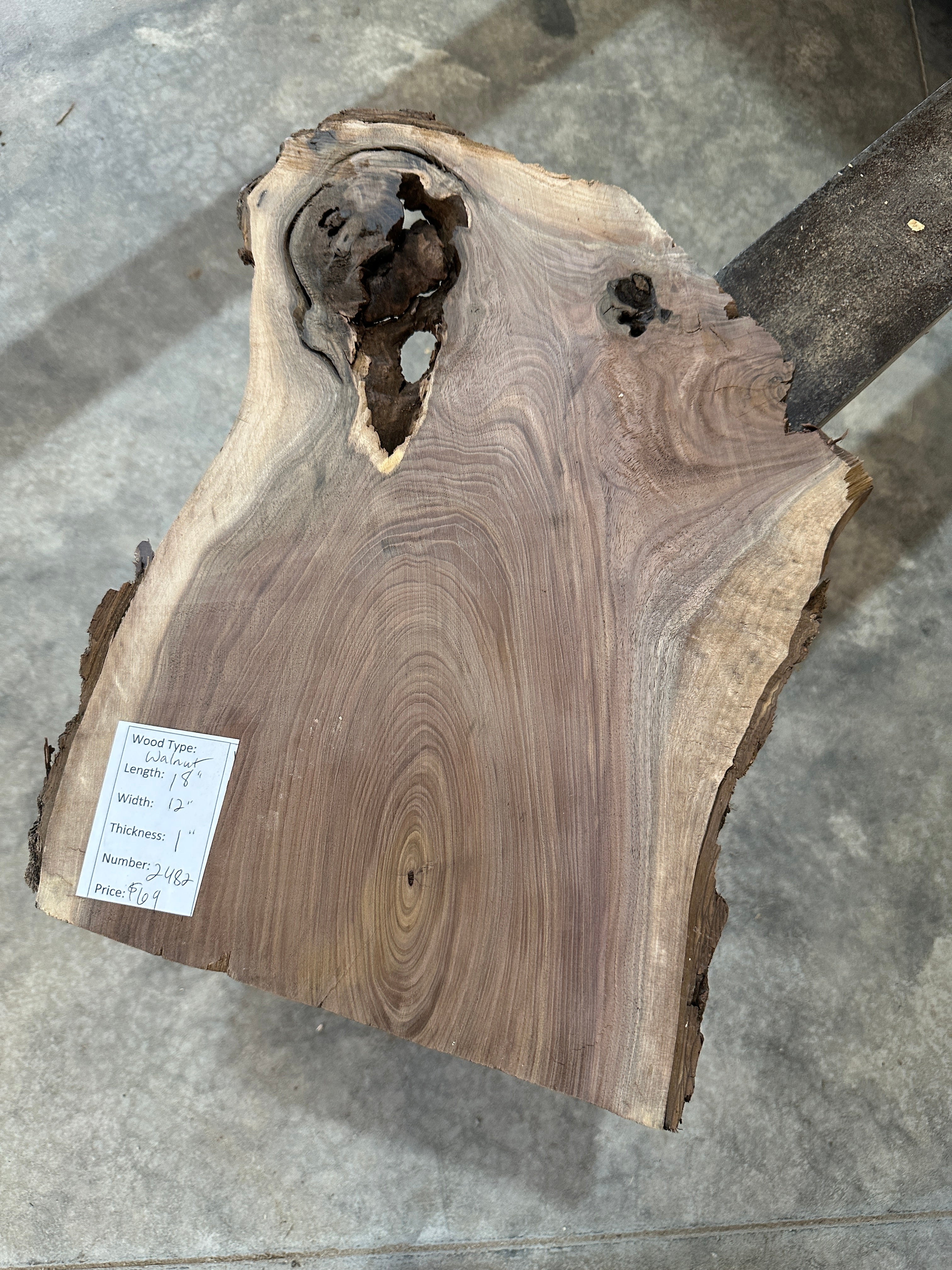 Black Walnut Cookie Slab