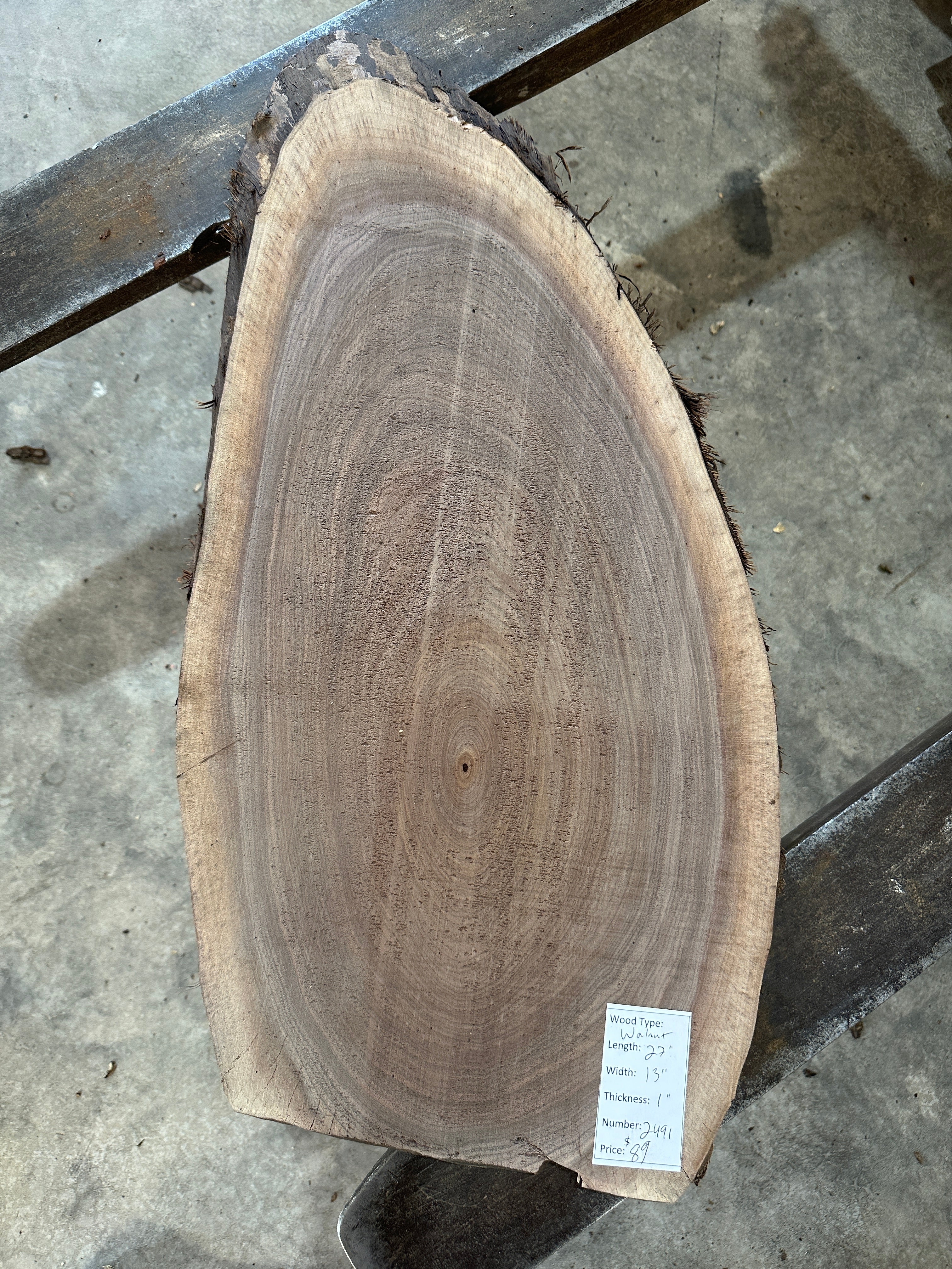 Black Walnut Cookie Slab