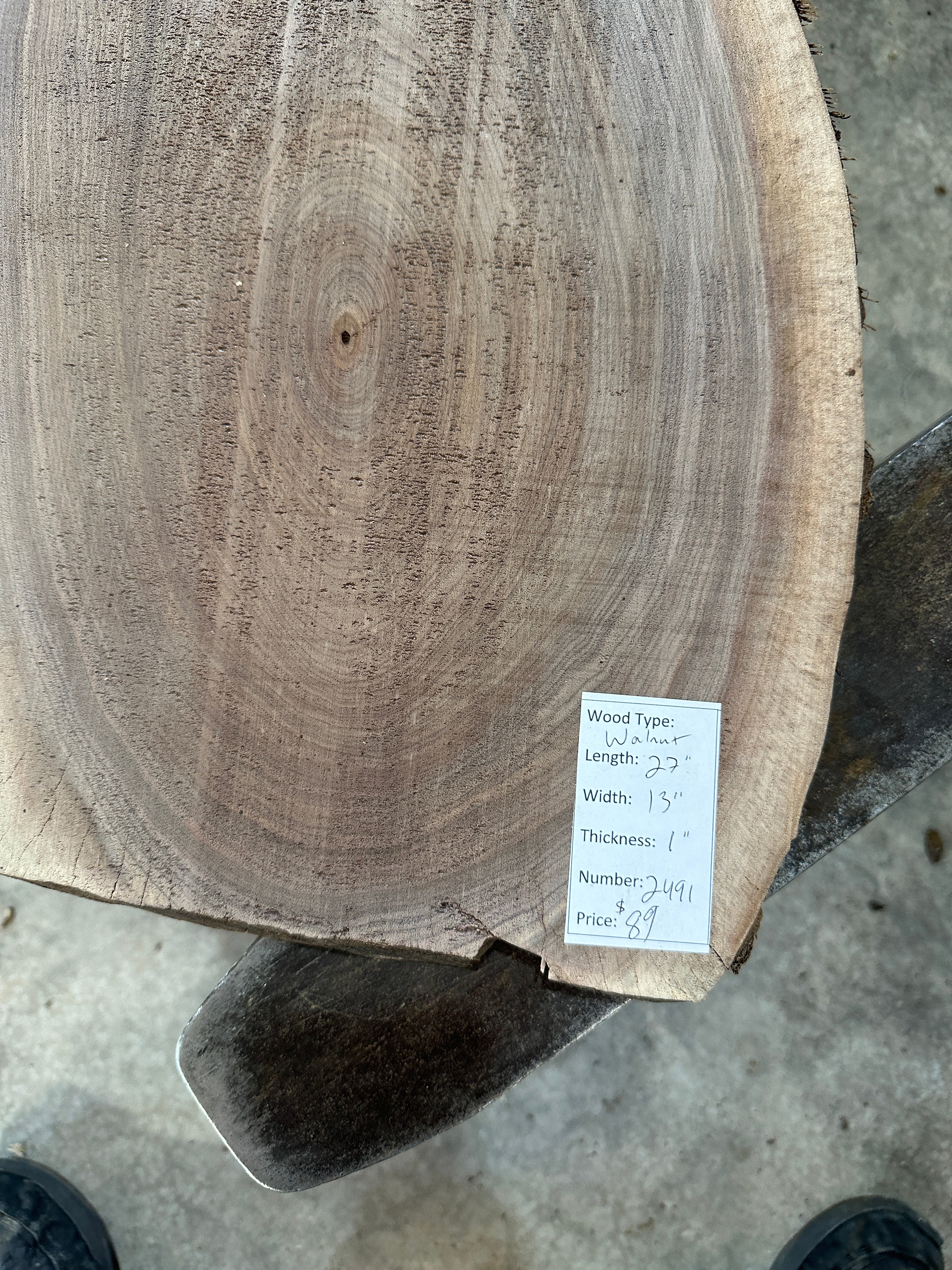 Black Walnut Cookie Slab