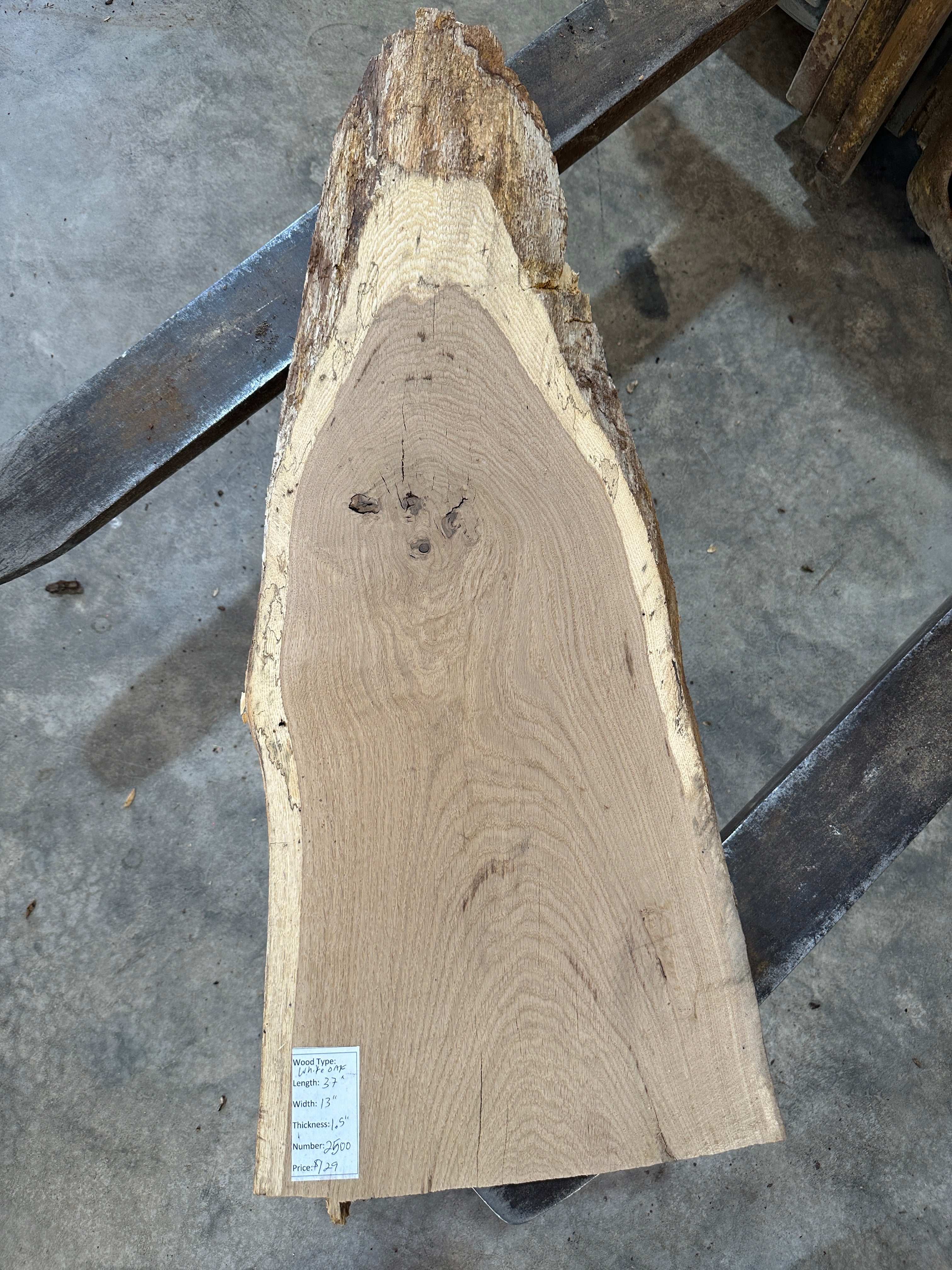 White Oak Slab