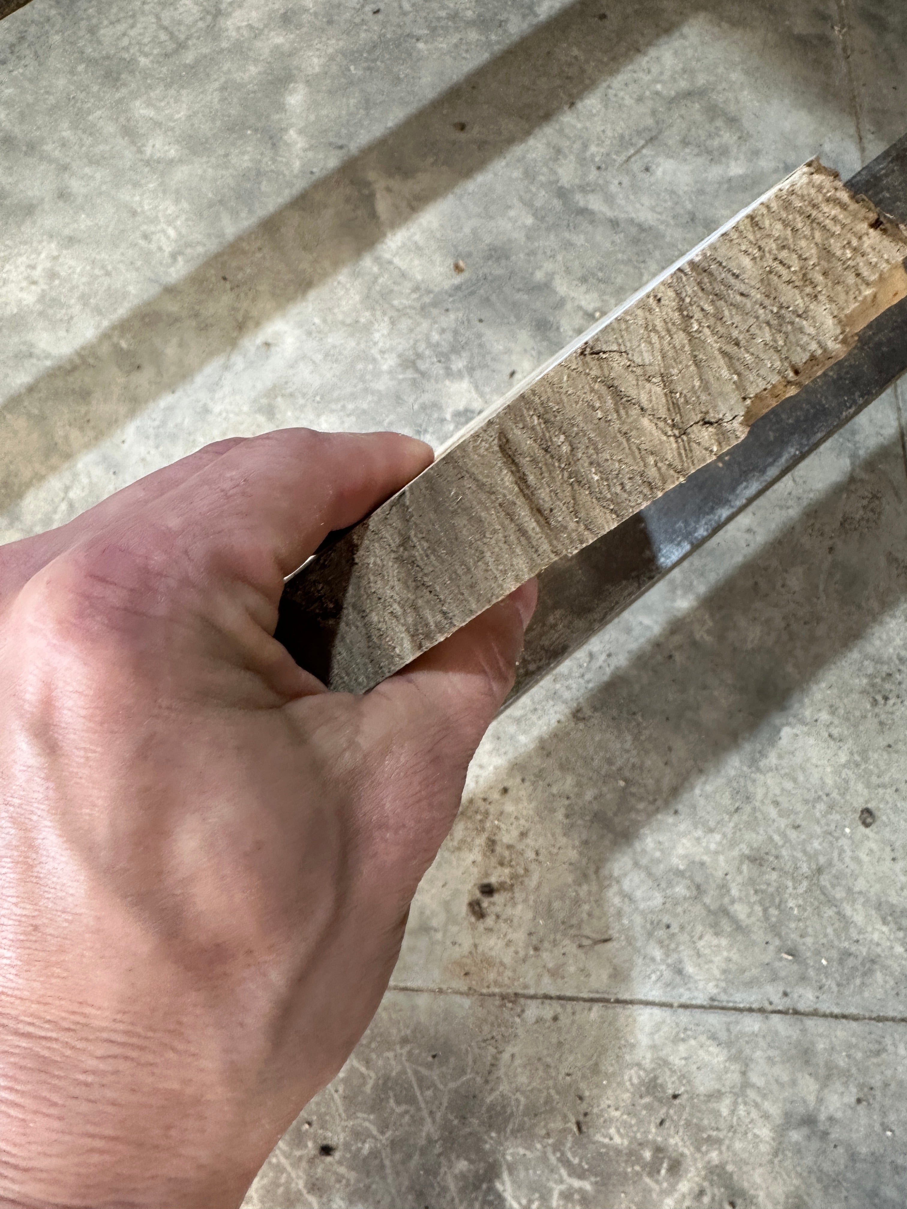 White Ash slab