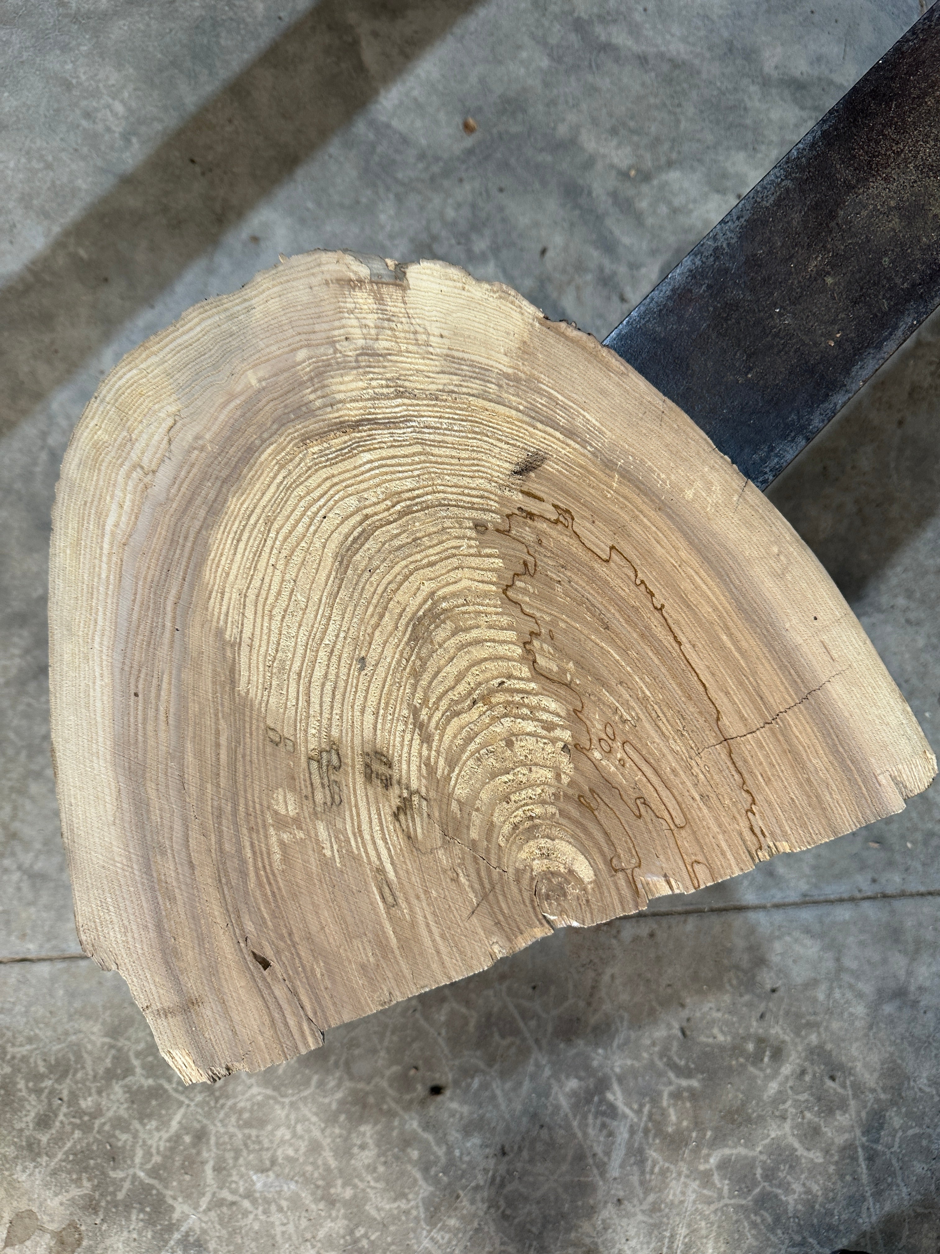 White Ash slab