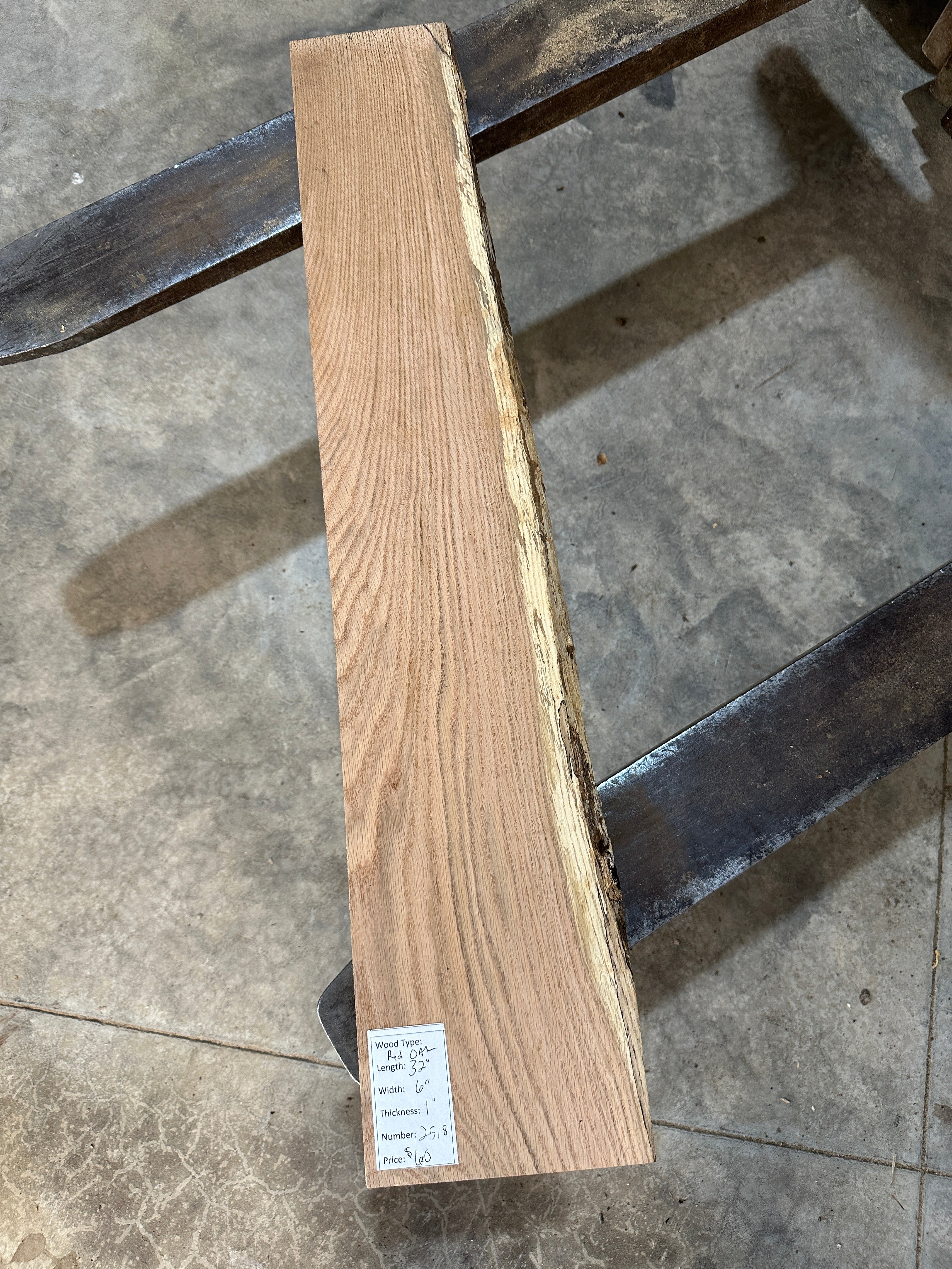 Red Oak Slab