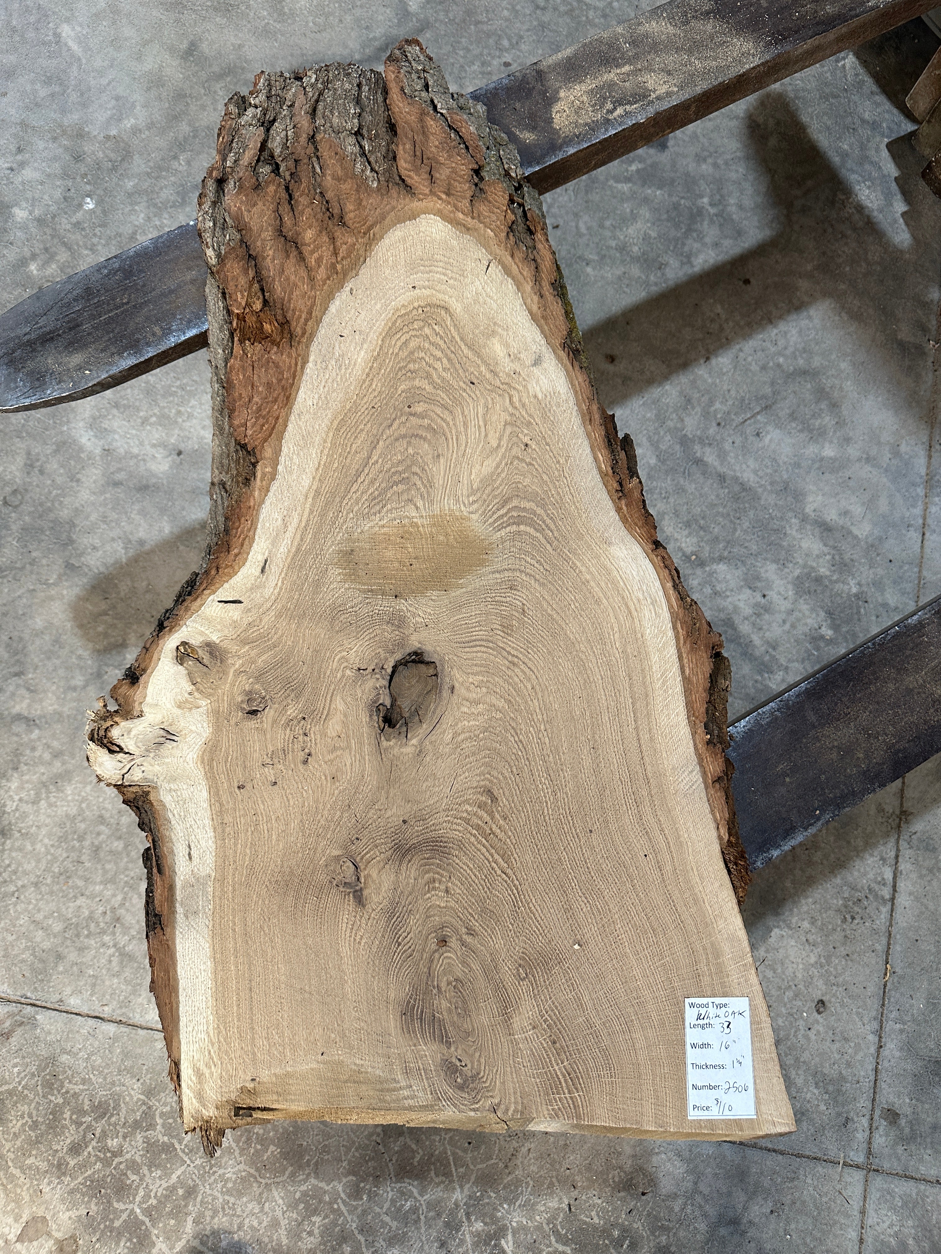 White Oak Slab