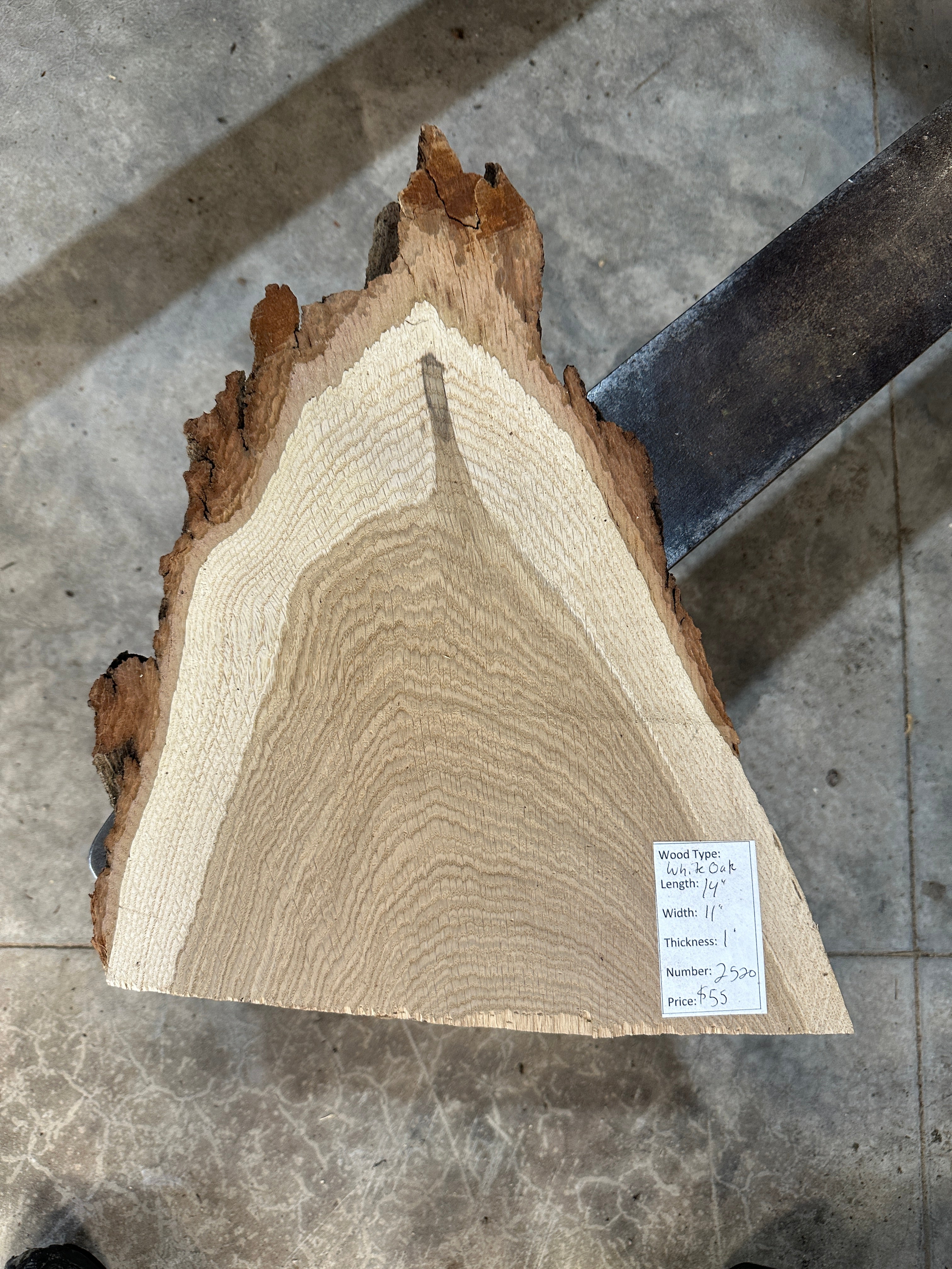 White Oak Slab