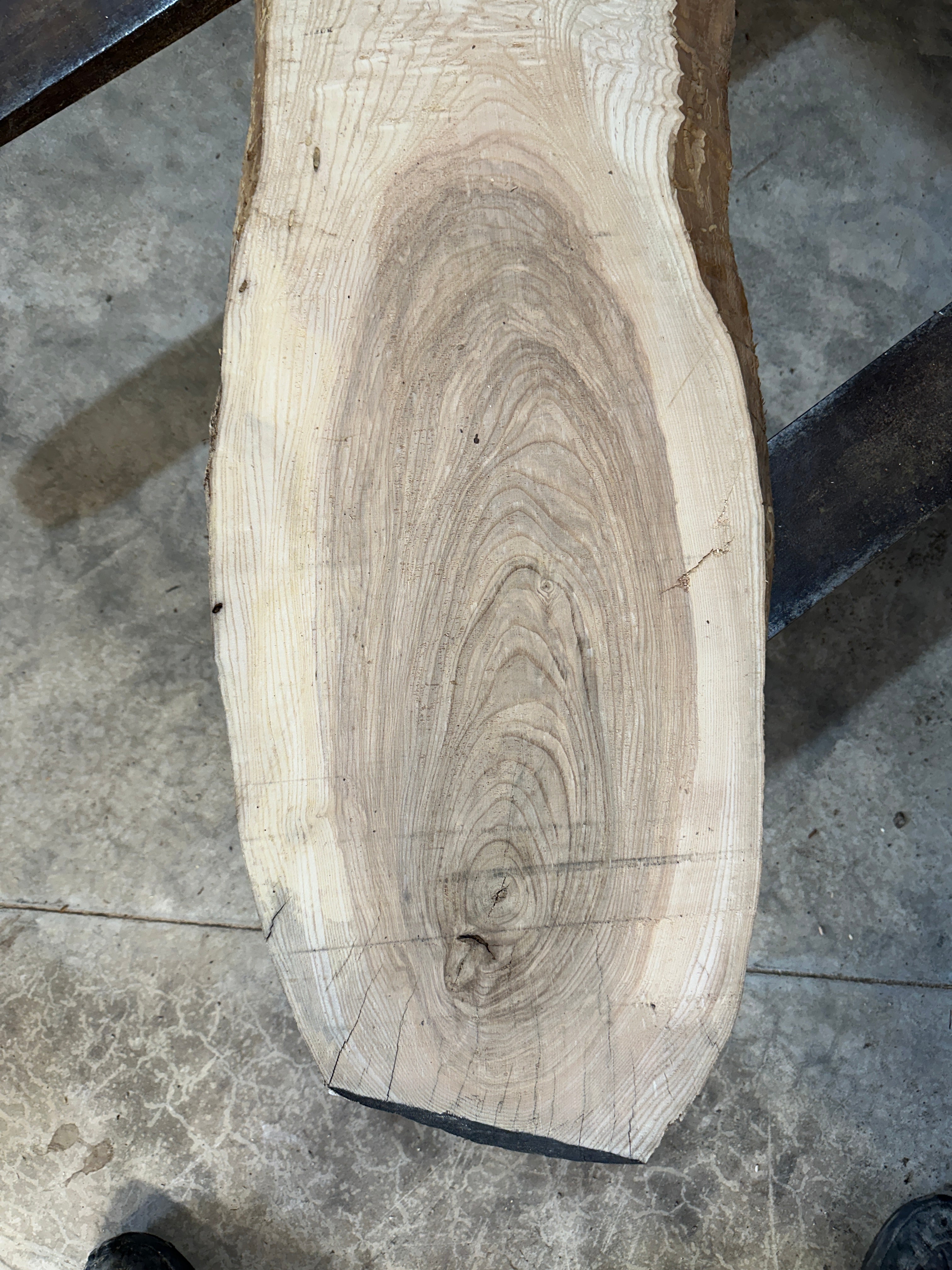 White Ash slab