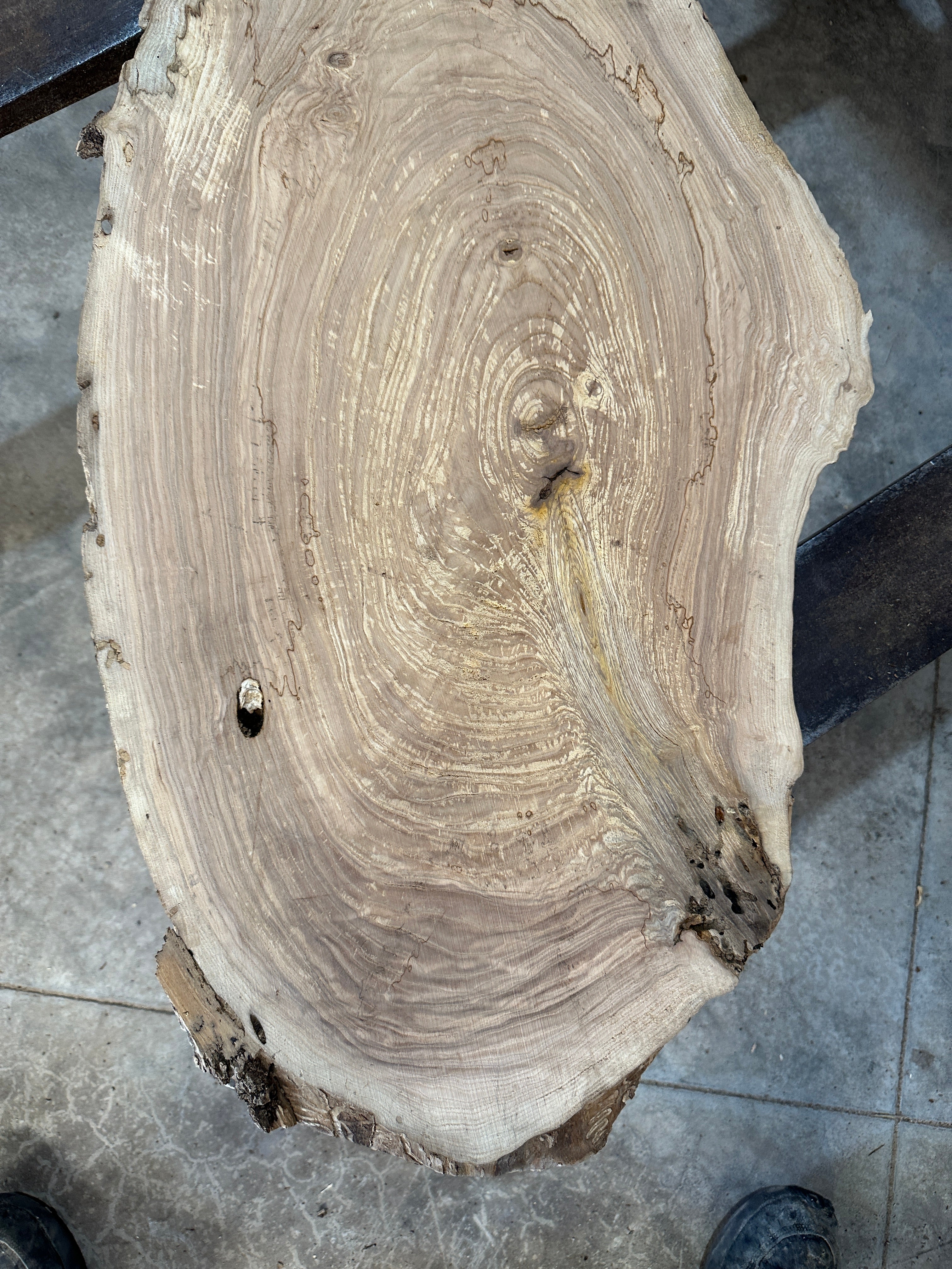 White Ash slab