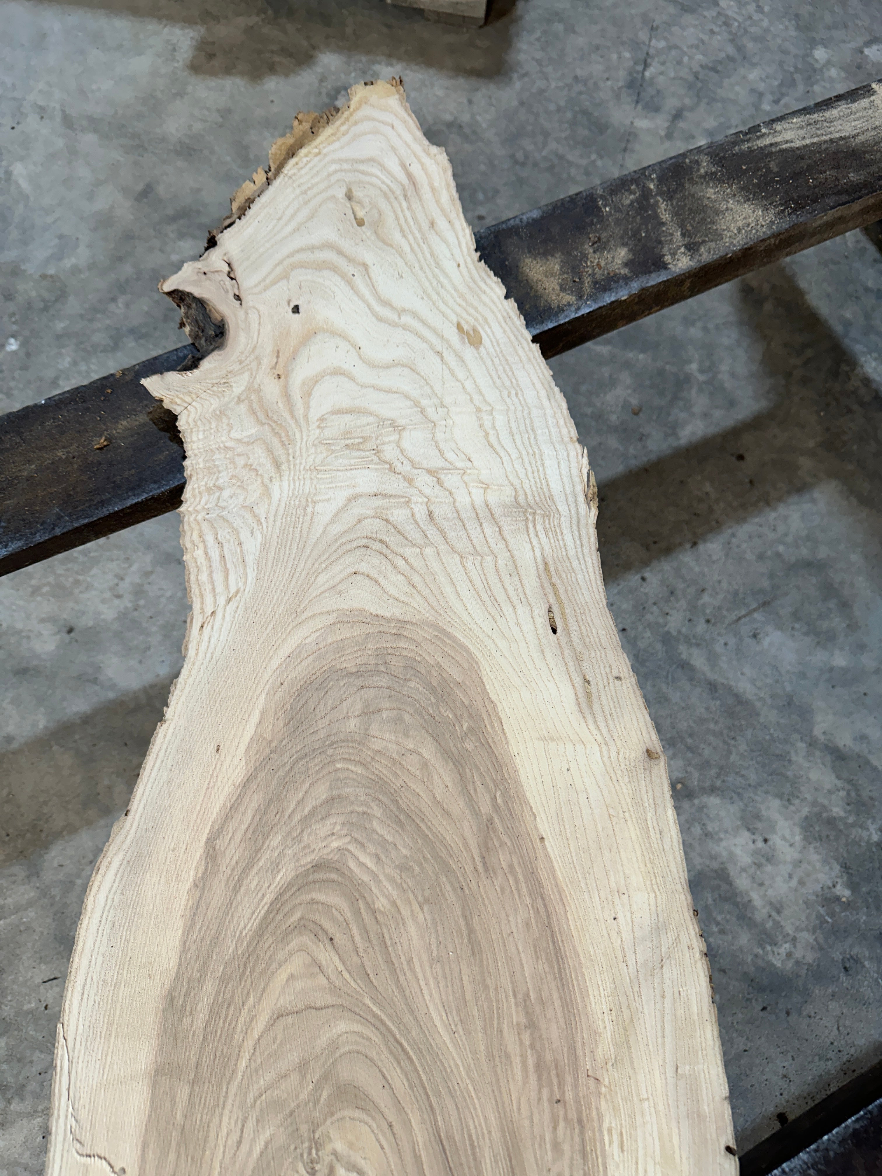 White Ash slab