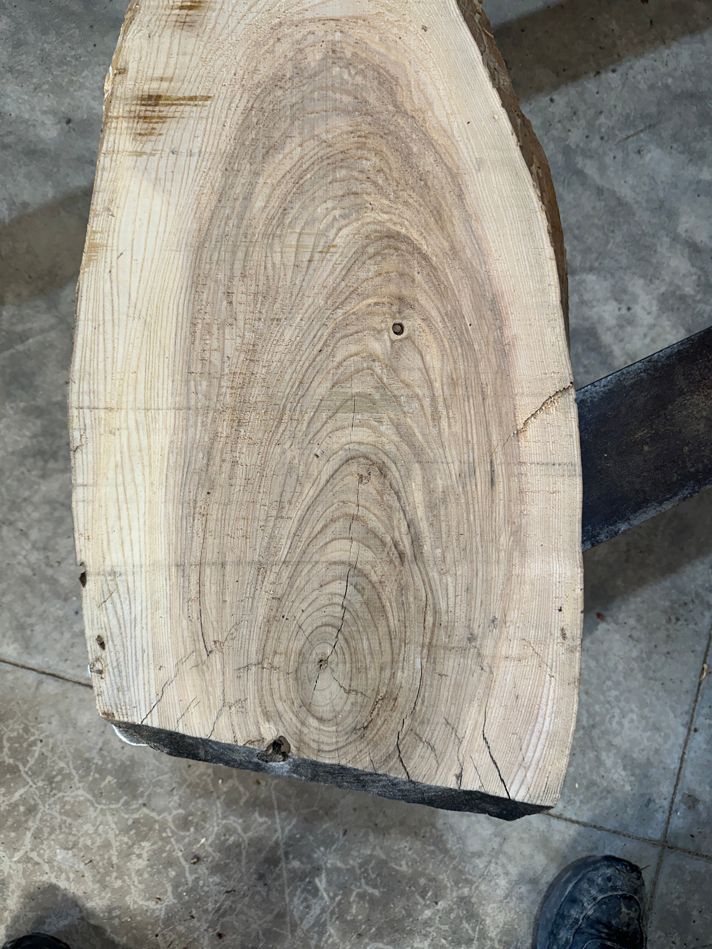 White Ash slab