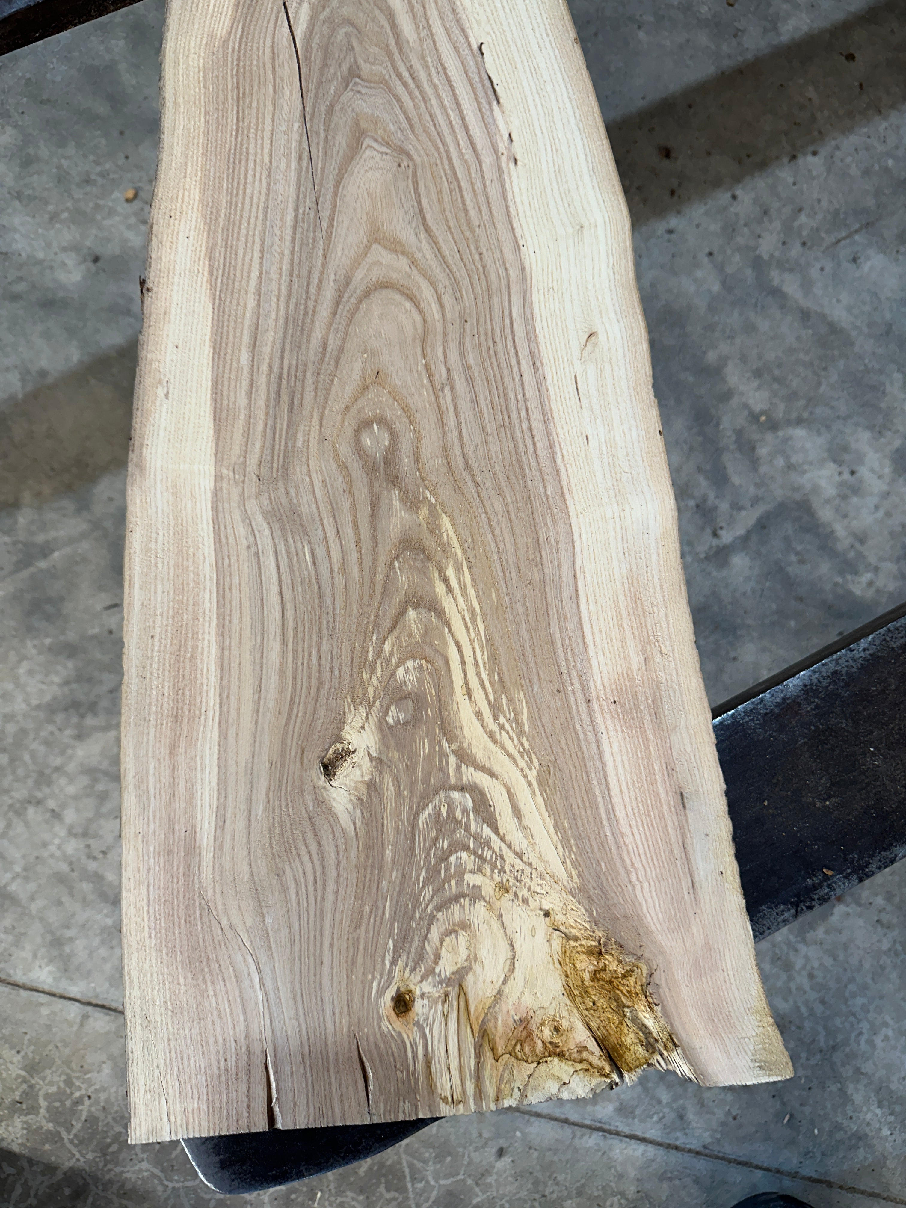 White Ash slab