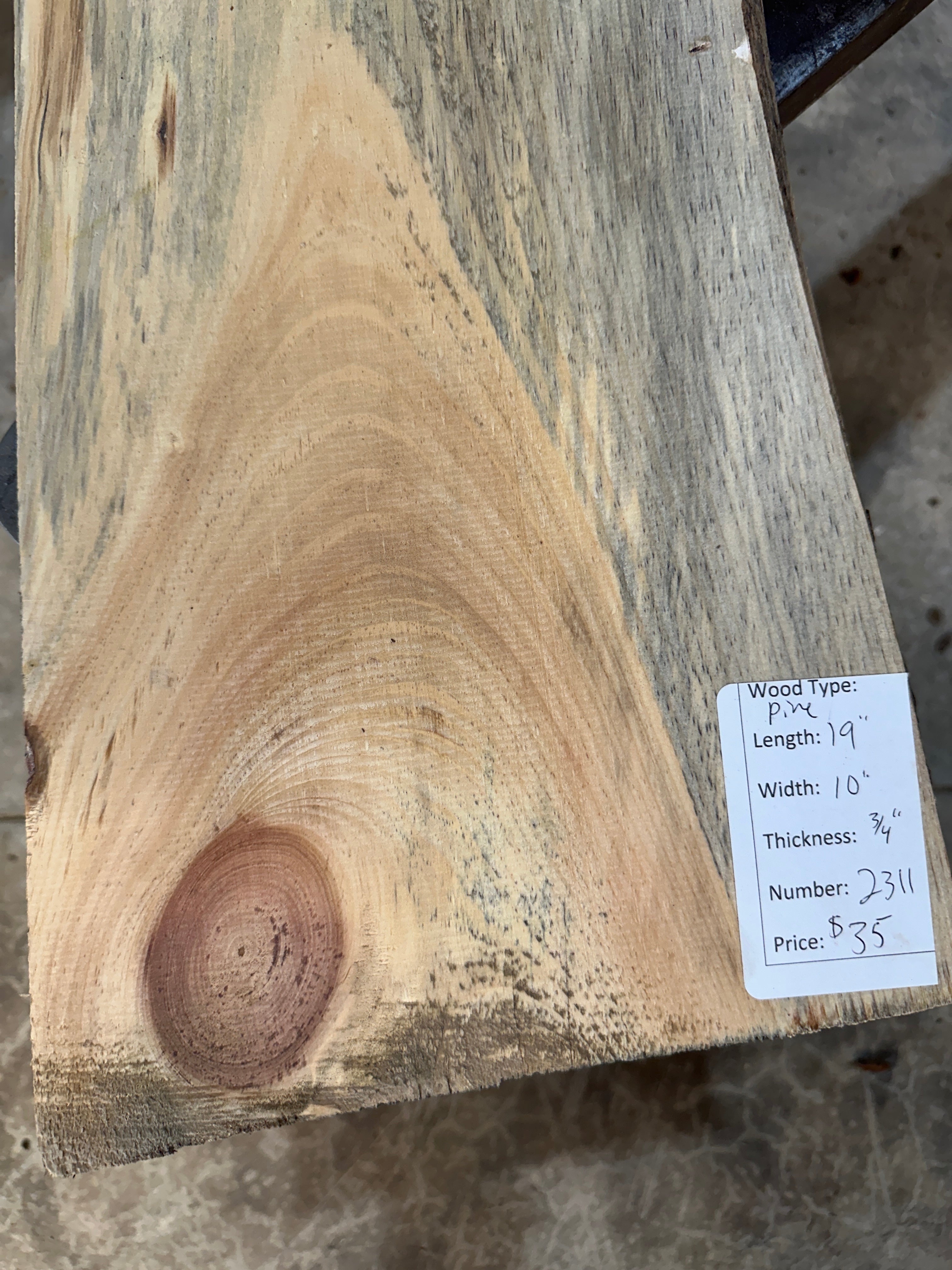 White Pine Slab
