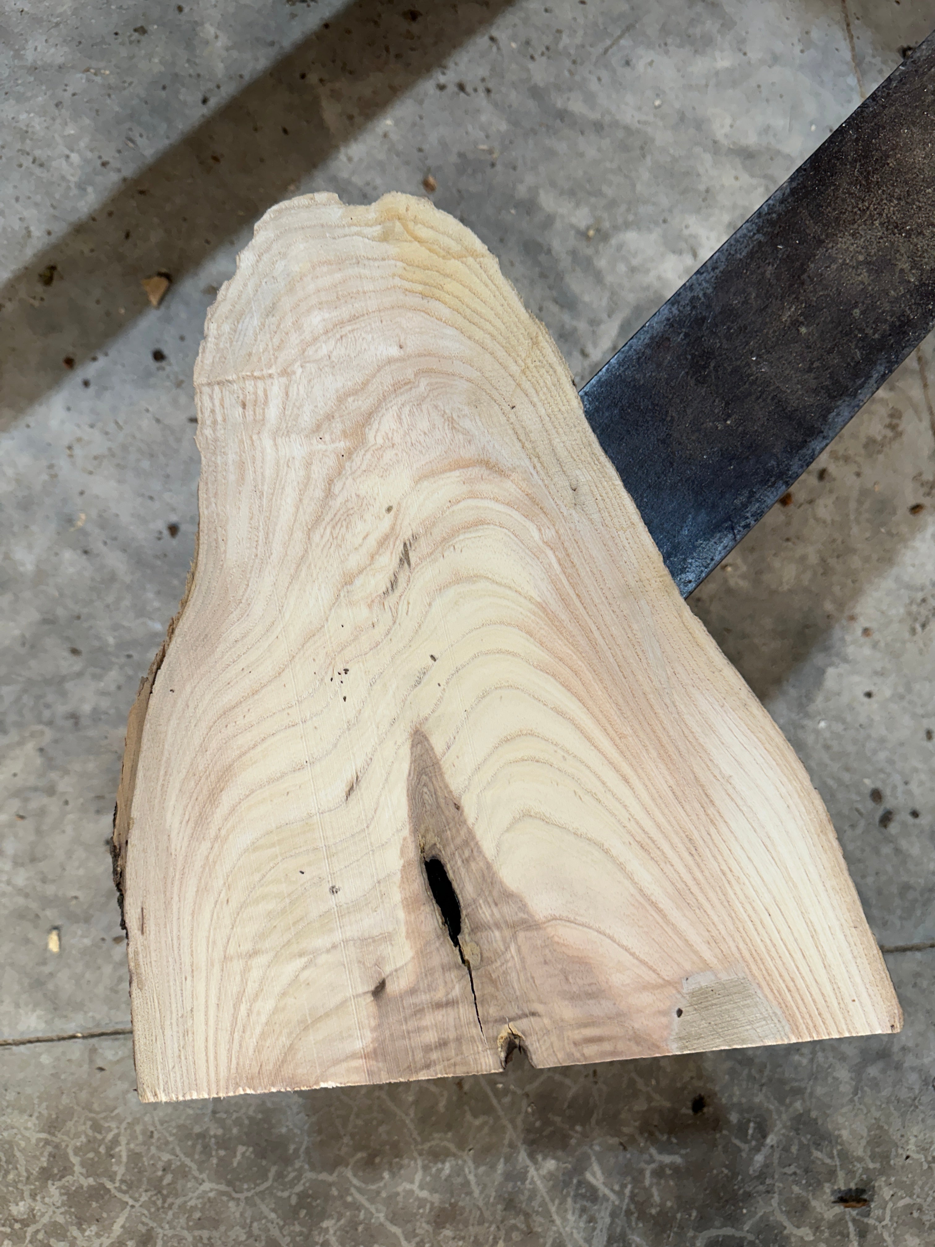 White Ash slab