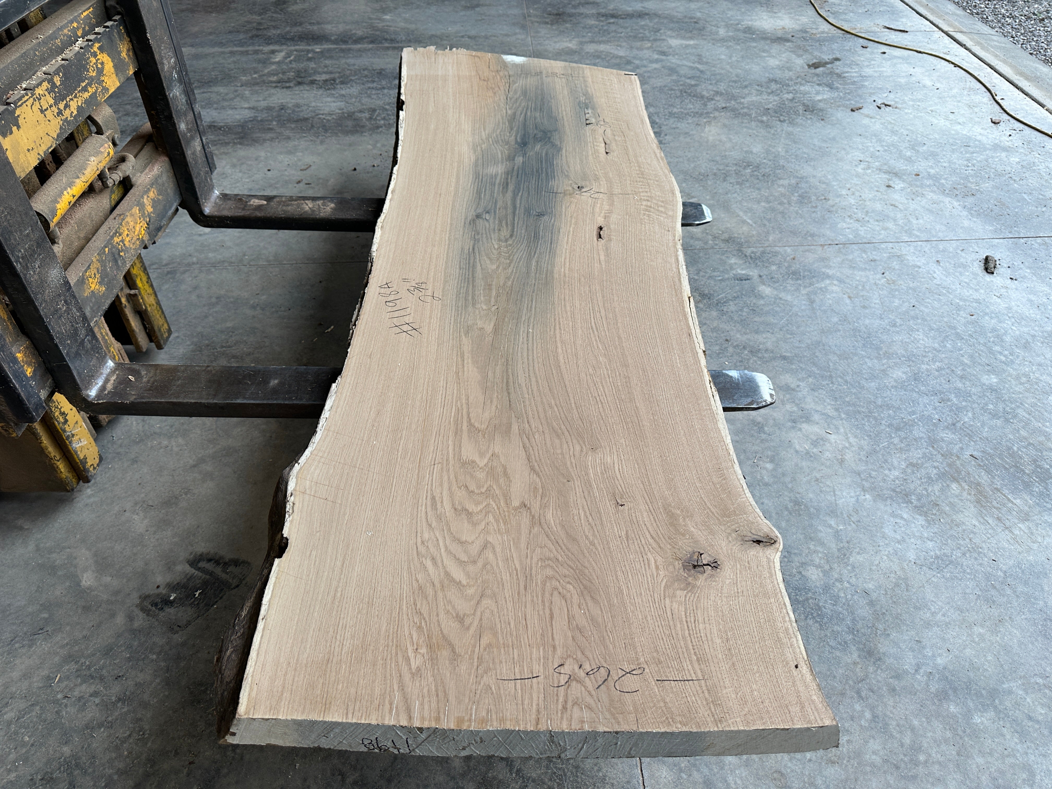 White Oak Lumber Slab